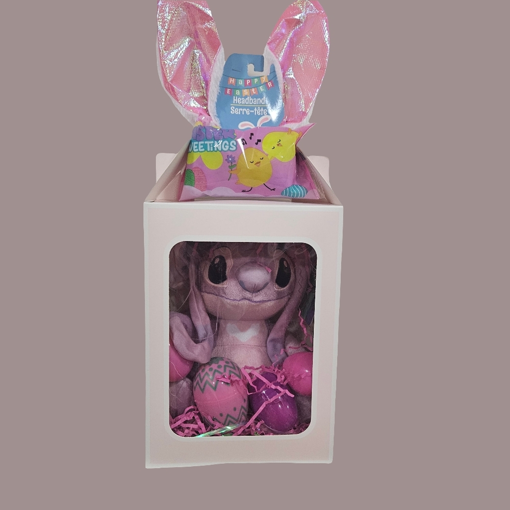 Pink Easter Bunny Gift Set